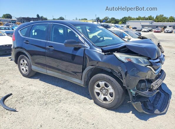 5J6RM4H33GL000935 2016 HONDA CR-V Черный Передняя правая четверть