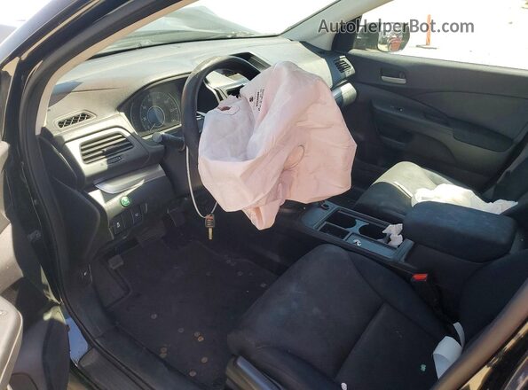5J6RM4H33GL000935 2016 HONDA CR-V Черный Вид салона спереди