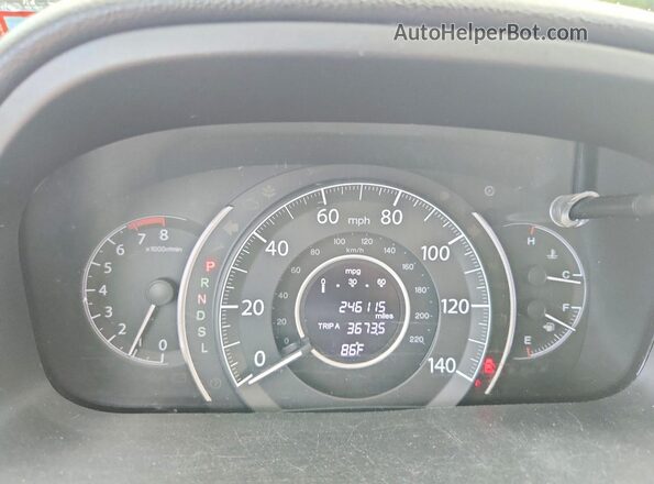 5J6RM4H33GL114479 2016 HONDA CR-V Silver Vista del cuadro de instrumentos