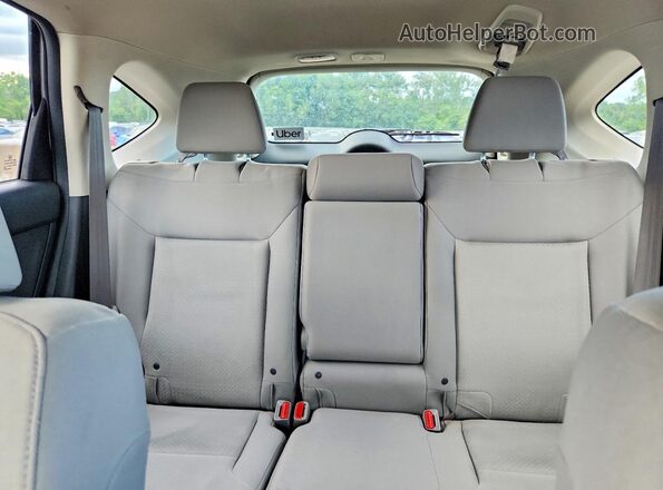 5J6RM4H33GL114479 2016 HONDA CR-V Silver Vista de los asientos traseros