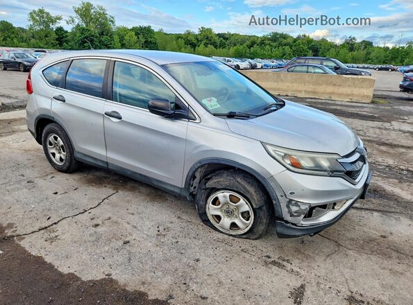 5J6RM4H33GL114479 2016 HONDA CR-V Silver Delantero derecho