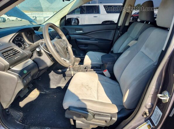 5J6RM4H33GL116488 2016 HONDA CR-V Gray Front interior view