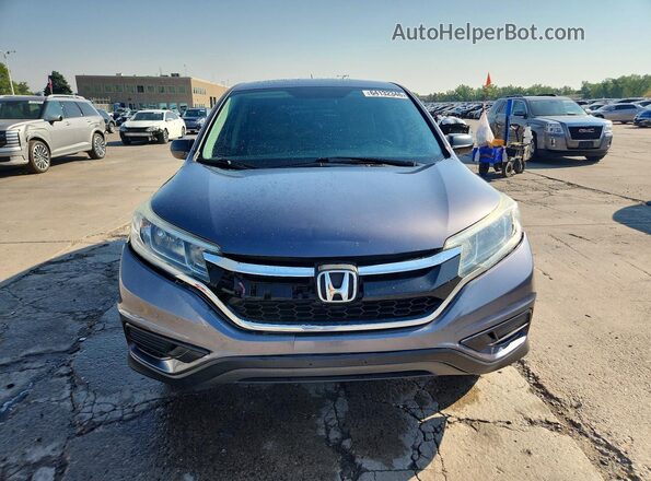 5J6RM4H33GL116488 2016 HONDA CR-V Gray Front view