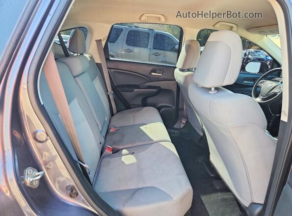 5J6RM4H33GL116488 2016 HONDA CR-V Gray Rear interior view