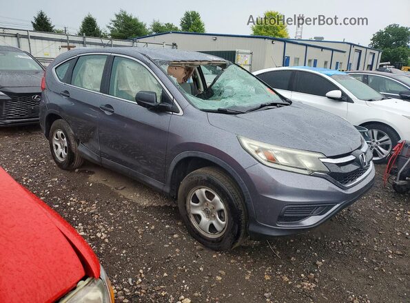5J6RM4H33GL130620 2016 HONDA CR-V Серый Передняя правая четверть
