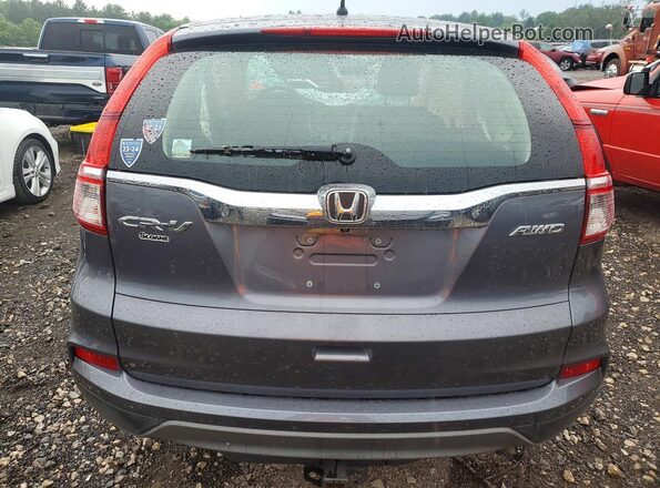 5J6RM4H33GL130620 2016 HONDA CR-V Серый Вид сзади