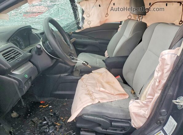 5J6RM4H33GL130620 2016 HONDA CR-V Серый Вид салона спереди