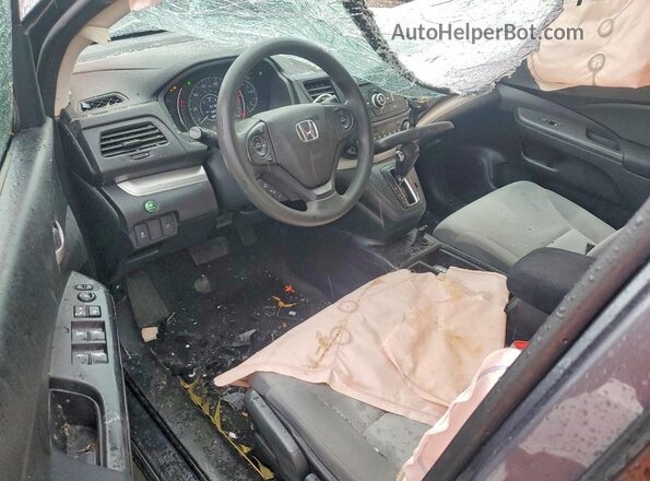 5J6RM4H33GL130620 2016 HONDA CR-V Серый Вид панели приборов
