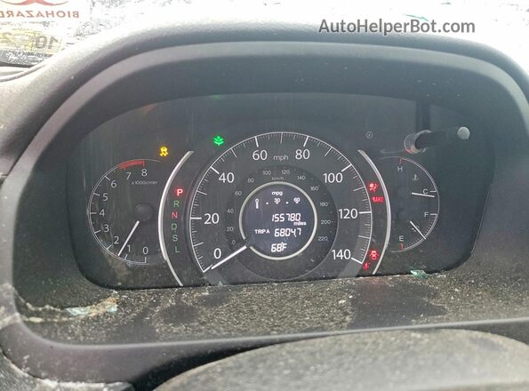 5J6RM4H33GL130620 2016 HONDA CR-V Серый Вид щитка приборов