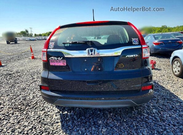 5J6RM4H33GL132366 2016 HONDA CR-V Black Rear view