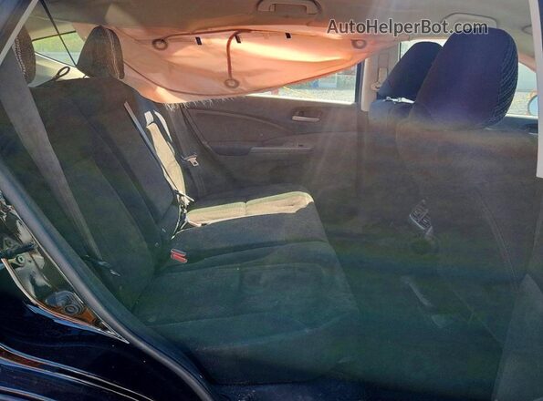 5J6RM4H33GL132366 2016 HONDA CR-V Black Rear seats view