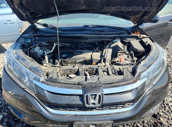 5J6RM4H33GL132366 2016 HONDA CR-V Black Rear interior view
