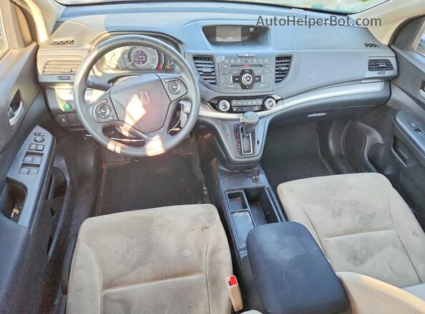 5J6RM4H34GL139052 2016 HONDA CR-V White Вид панелі приладів