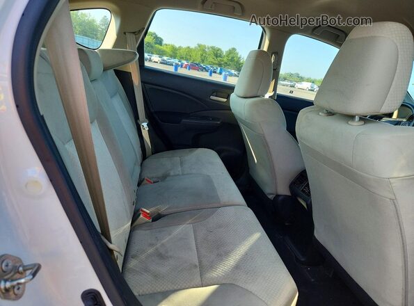 5J6RM4H34GL139052 2016 HONDA CR-V White Вид задніх сидінь