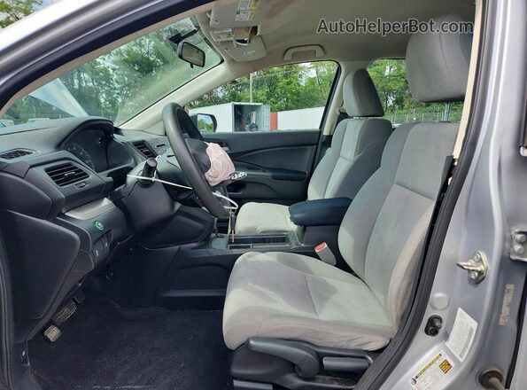 5J6RM4H35GL126133 2016 HONDA CR-V Silver Widok wnętrza z przodu
