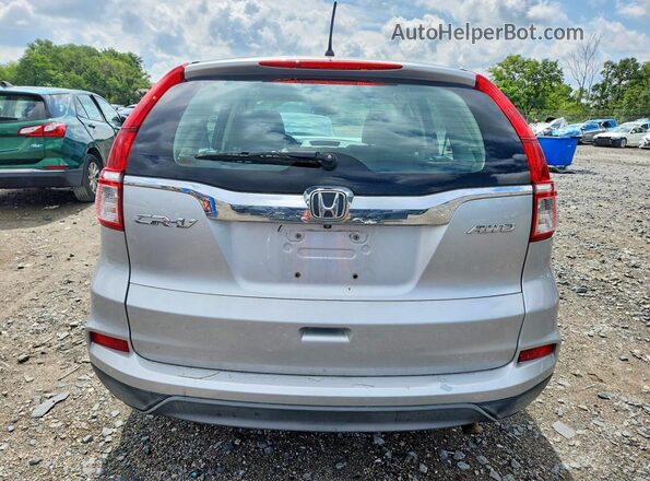 5J6RM4H35GL126133 2016 HONDA CR-V Silver Widok z tyłu