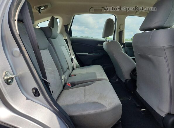 5J6RM4H35GL126133 2016 HONDA CR-V Silver Widok wnętrza z tyłu
