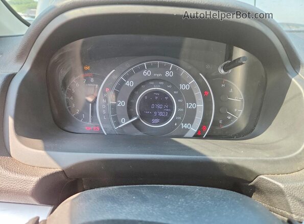 5J6RM4H37GL127882 2016 HONDA CR-V Черный Вид щитка приборов
