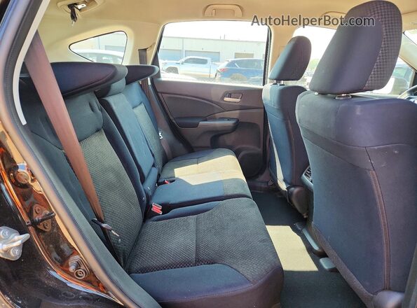 5J6RM4H37GL127882 2016 HONDA CR-V Черный Вид задней части салона
