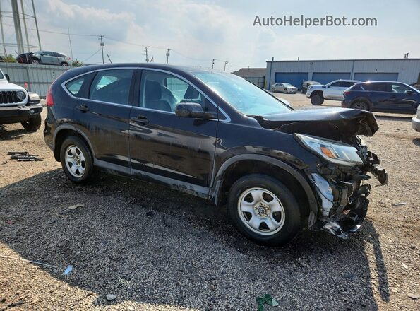 5J6RM4H37GL127882 2016 HONDA CR-V Черный Передняя правая четверть