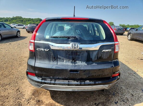 5J6RM4H37GL127882 2016 HONDA CR-V Черный Вид сзади