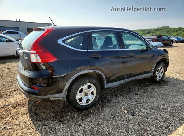 5J6RM4H37GL127882 2016 HONDA CR-V Черный Задняя правая четверть