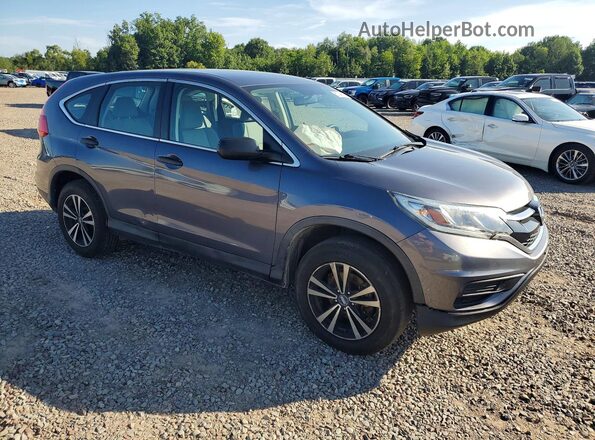 5J6RM4H37GL138025 2016 HONDA CR-V Gray Przód prawy