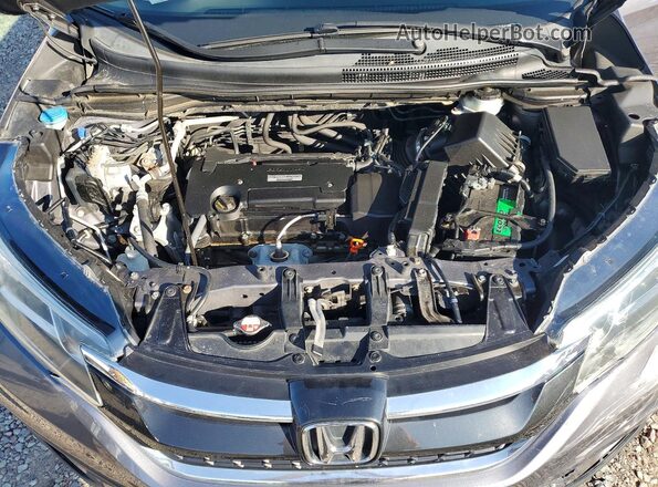 5J6RM4H37GL138025 2016 HONDA CR-V Gray Widok komory silnika