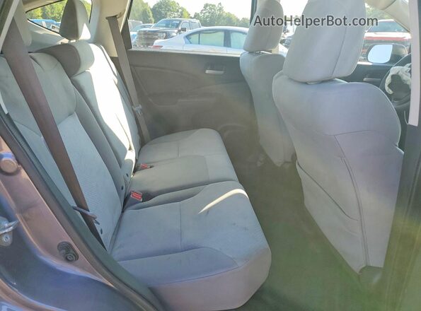 5J6RM4H37GL138025 2016 HONDA CR-V Gray Widok wnętrza z tyłu