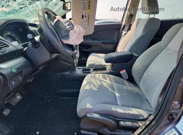 5J6RM4H38GL001563 2016 HONDA CR-V Gray Вид салону спереду