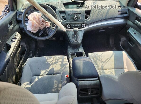 5J6RM4H38GL001563 2016 HONDA CR-V Gray Вид панелі приладів