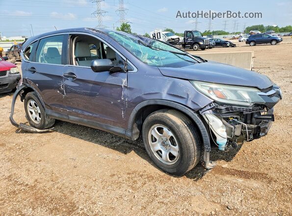 5J6RM4H38GL001563 2016 HONDA CR-V Gray Передня права чверть