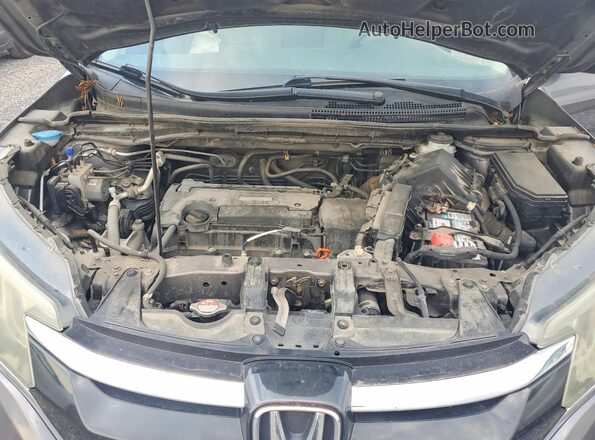 5J6RM4H38GL008156 2016 HONDA CR-V Gray Vista del compartimento del motor