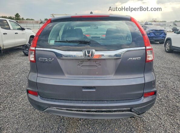 5J6RM4H38GL008156 2016 HONDA CR-V Gray Vista trasera