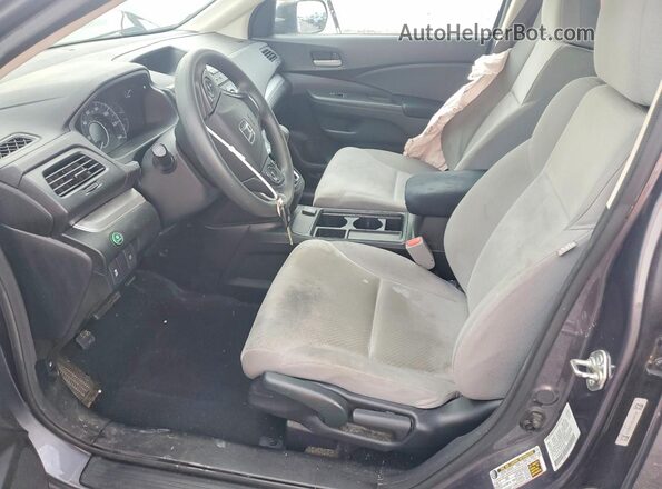 5J6RM4H38GL008156 2016 HONDA CR-V Gray Vista interior delantera