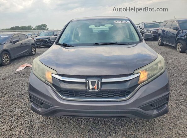 5J6RM4H38GL008156 2016 HONDA CR-V Gray Vista frontal