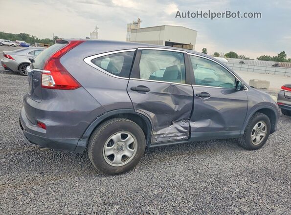 5J6RM4H38GL008156 2016 HONDA CR-V Gray Trasero derecho