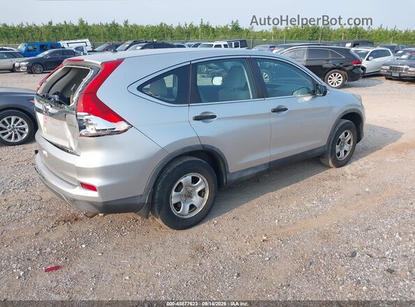 5J6RM4H38GL121718 2016 HONDA CR-V Серебряный Задняя правая четверть