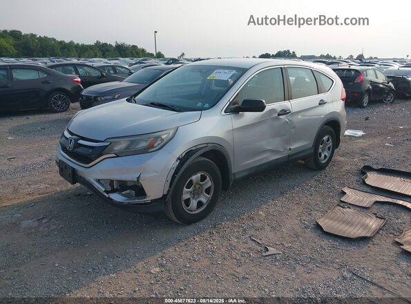 5J6RM4H38GL121718 2016 HONDA CR-V Серебряный Передняя левая четверть