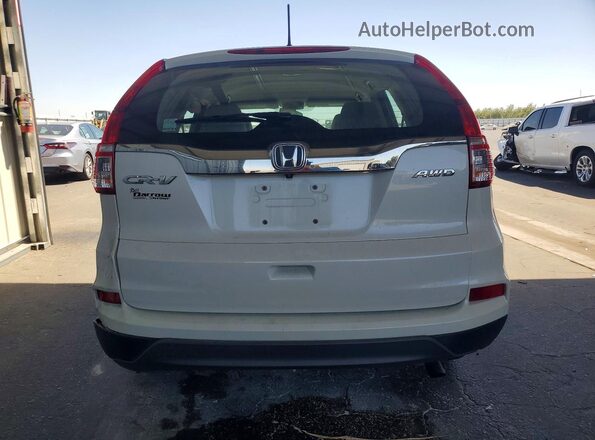 5J6RM4H38GL126353 2016 HONDA CR-V White Widok z tyłu
