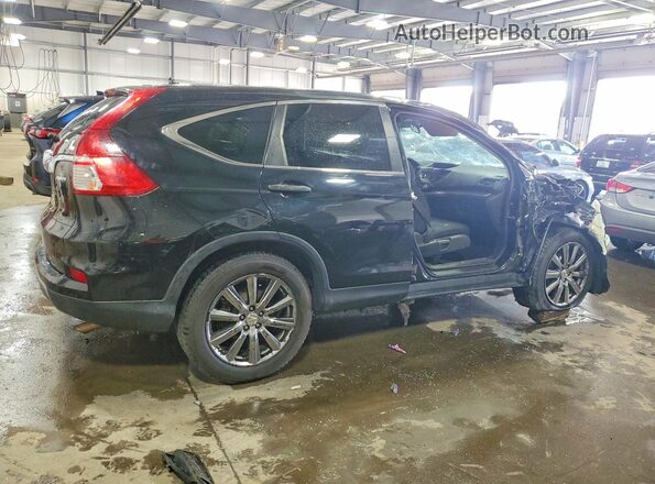 5J6RM4H39GL105933 2016 HONDA CR-V Black Задня права чверть
