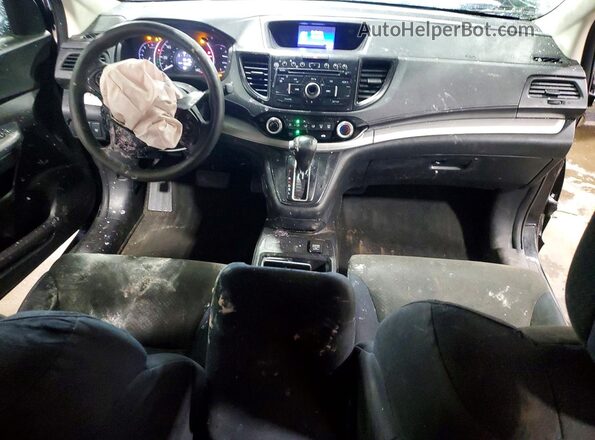 5J6RM4H39GL105933 2016 HONDA CR-V Black Вид панелі приладів