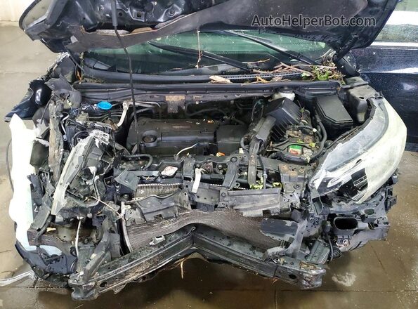 5J6RM4H39GL105933 2016 HONDA CR-V Black Вид задньої частини салону