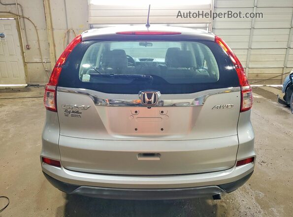 5J6RM4H39GL128709 2016 HONDA CR-V Silver Rear view