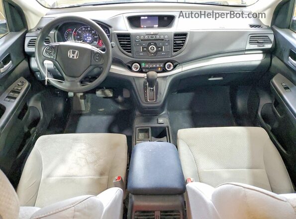 5J6RM4H39GL128709 2016 HONDA CR-V Silver Dashboard view
