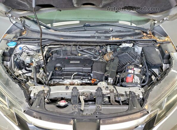 5J6RM4H39GL128709 2016 HONDA CR-V Silver Engine compartment view