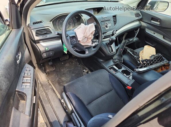 5J6RM4H3XGL137080 2016 HONDA CR-V Black წინა პანელის ხედი