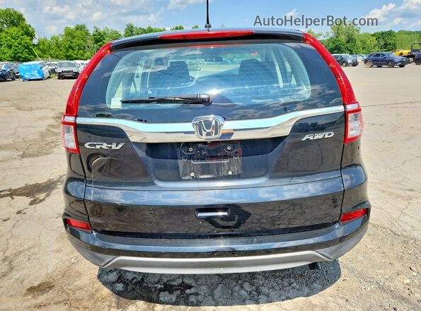 5J6RM4H3XGL137080 2016 HONDA CR-V Black უკანა ხედი