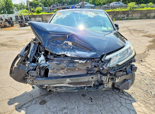 5J6RM4H3XGL137080 2016 HONDA CR-V Black წინა ხედი