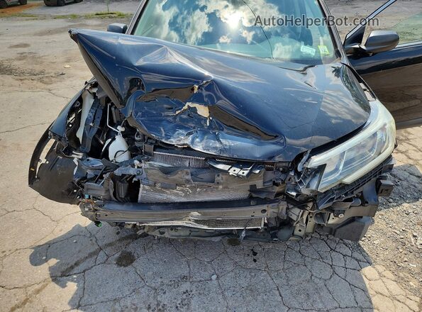 5J6RM4H3XGL137080 2016 HONDA CR-V Black ძრავის განყოფილების ხედი